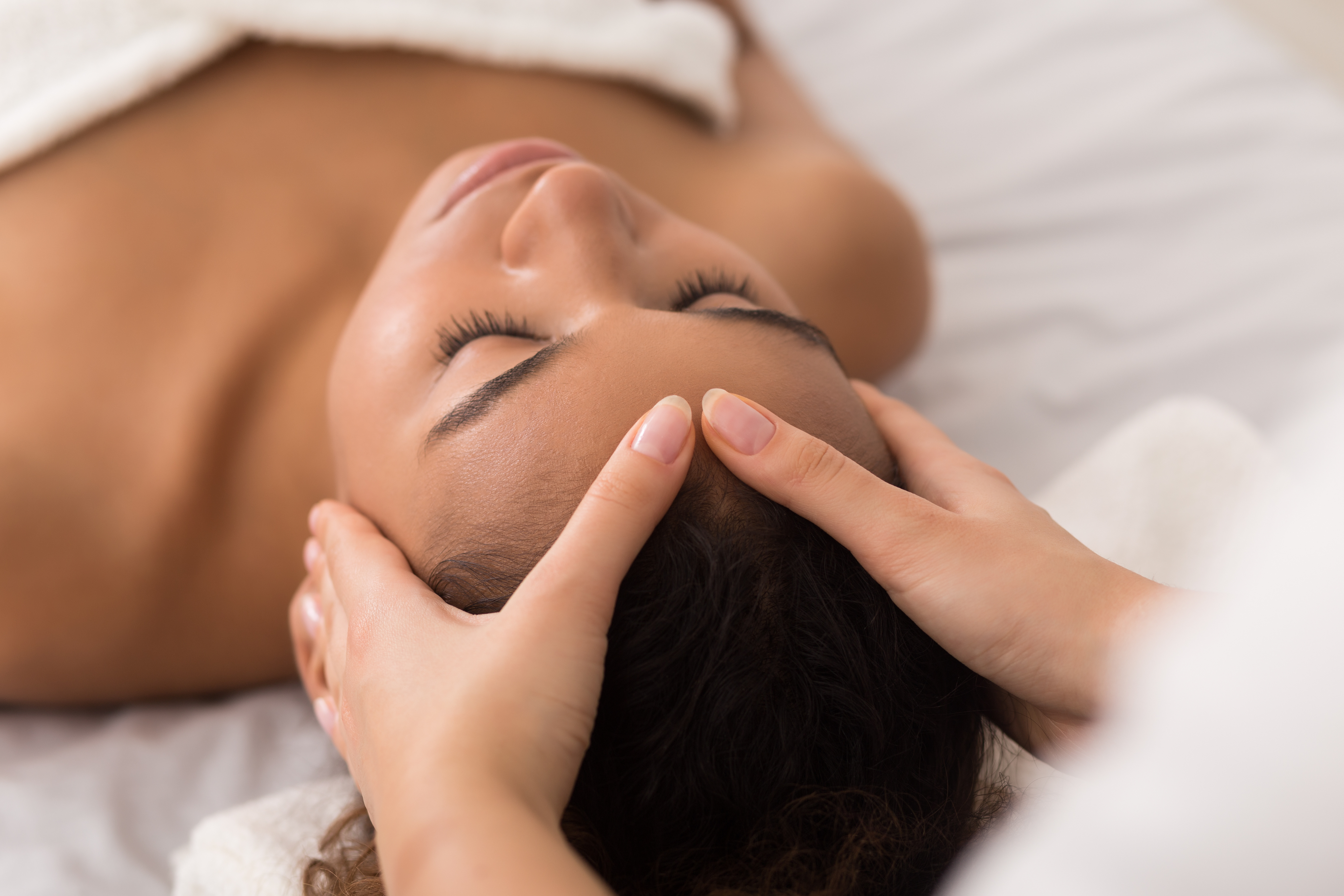 Facial & back treatment